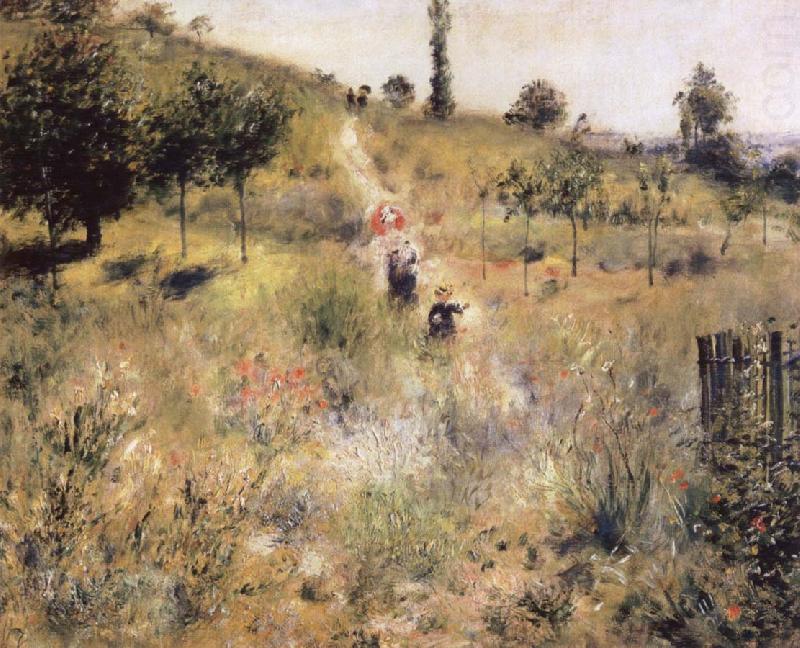 Pierre-Auguste Renoir Country Foopath in the  Summer china oil painting image